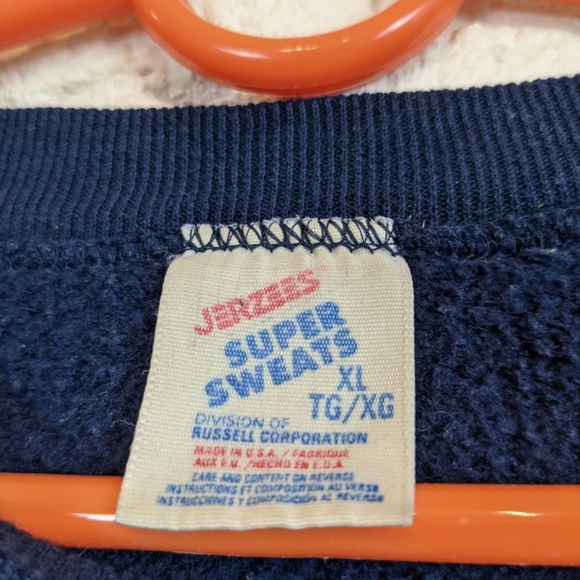 Vintage Swish Basketball Jerzees Crewneck - Picture 3 of 4